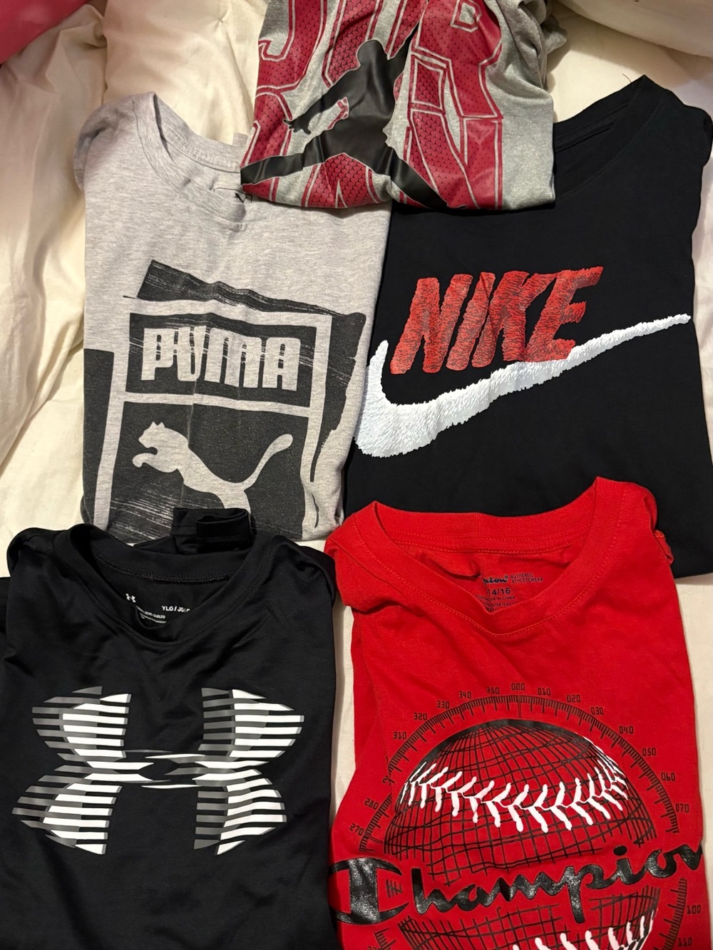 Boys athletic shirt bundle